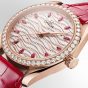 New 38mm Omega Seamaster Aqua Terra Jewellery Replica Watches With Red Leather Strap at Baselworld 2018