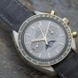 Introducing Unique Omega Speedmaster Moonphase Replica Watch With Gray Dial